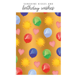 Sunshine Kisses and Birthday Wishes - Wenskaart Bliss