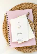 Pin "Van Harte Gefeliciteerd!" met hartje wit (incl envelop) Pin "Van Harte Gefeliciteerd!" met hartje wit (incl envelop)