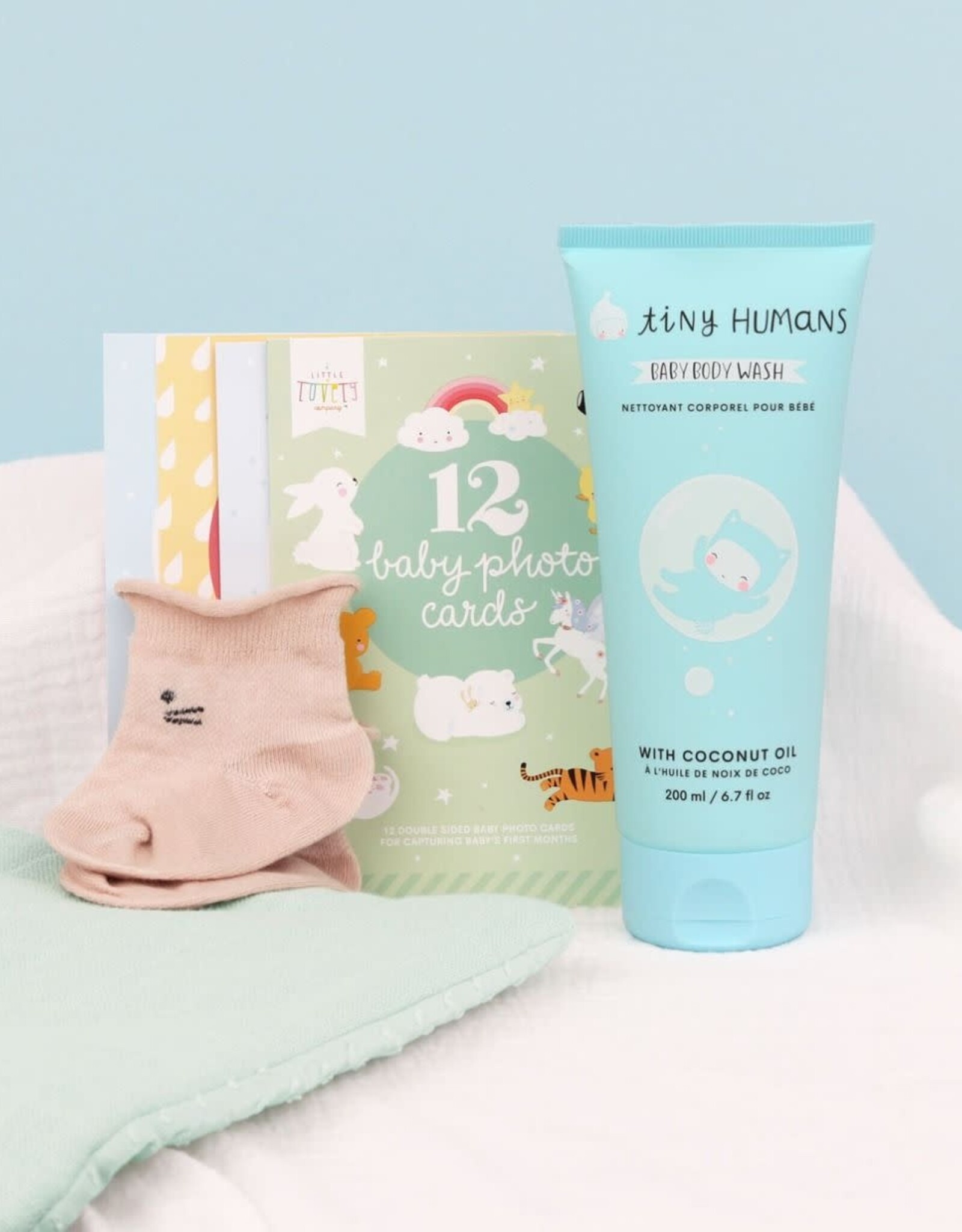 A Little Lovely Company Baby Giftbox "Welcome Little Boy (S) - A Little Lovely Company
