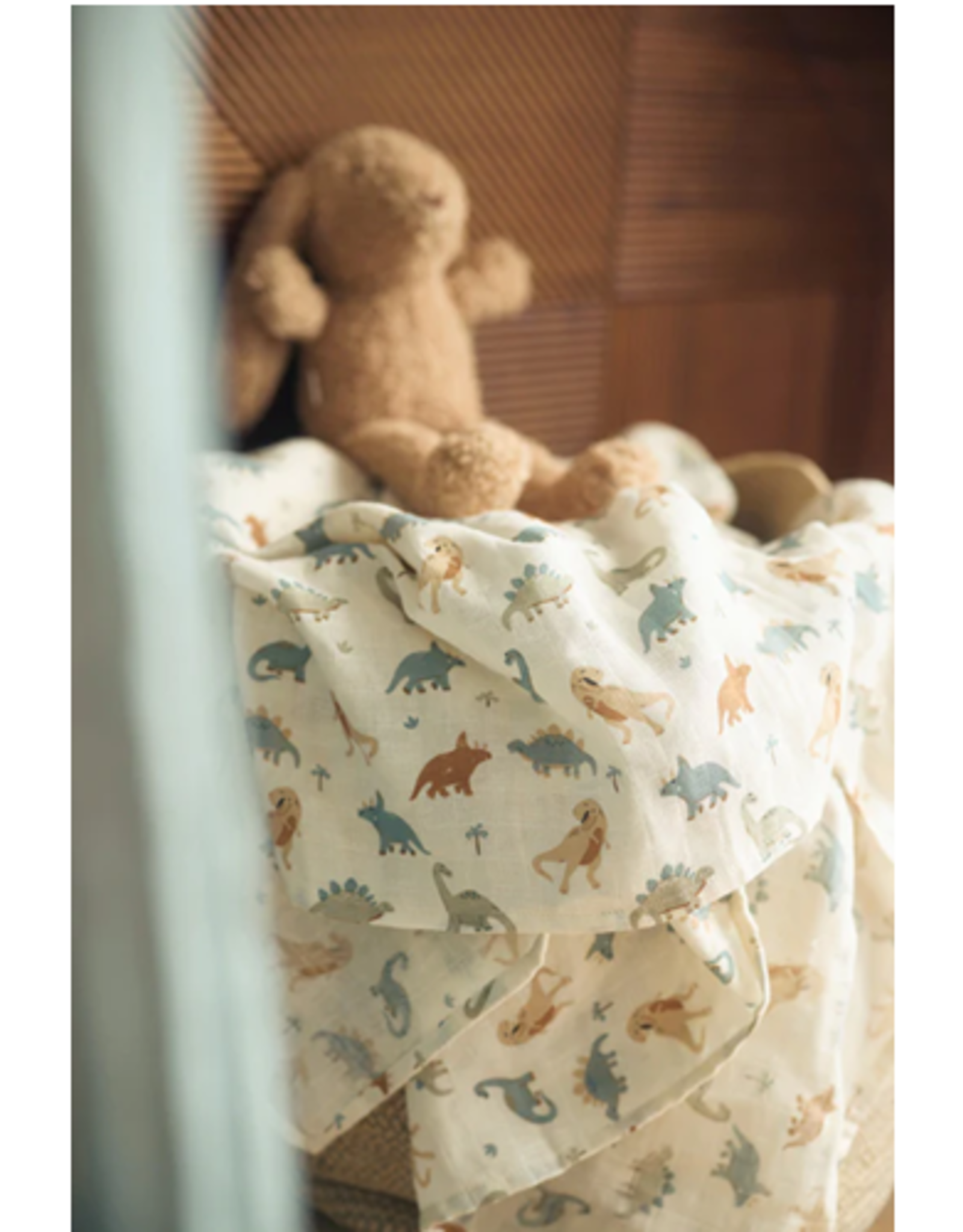 Jollein Hydrofiele Doek Small 70x70cm Roarsome - Jollein