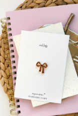 Pin "Veel Liefs" Strik (incl envelop)