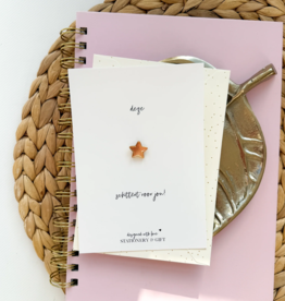 Pin "Deze Ster schittert voor jou!" (incl envelop)