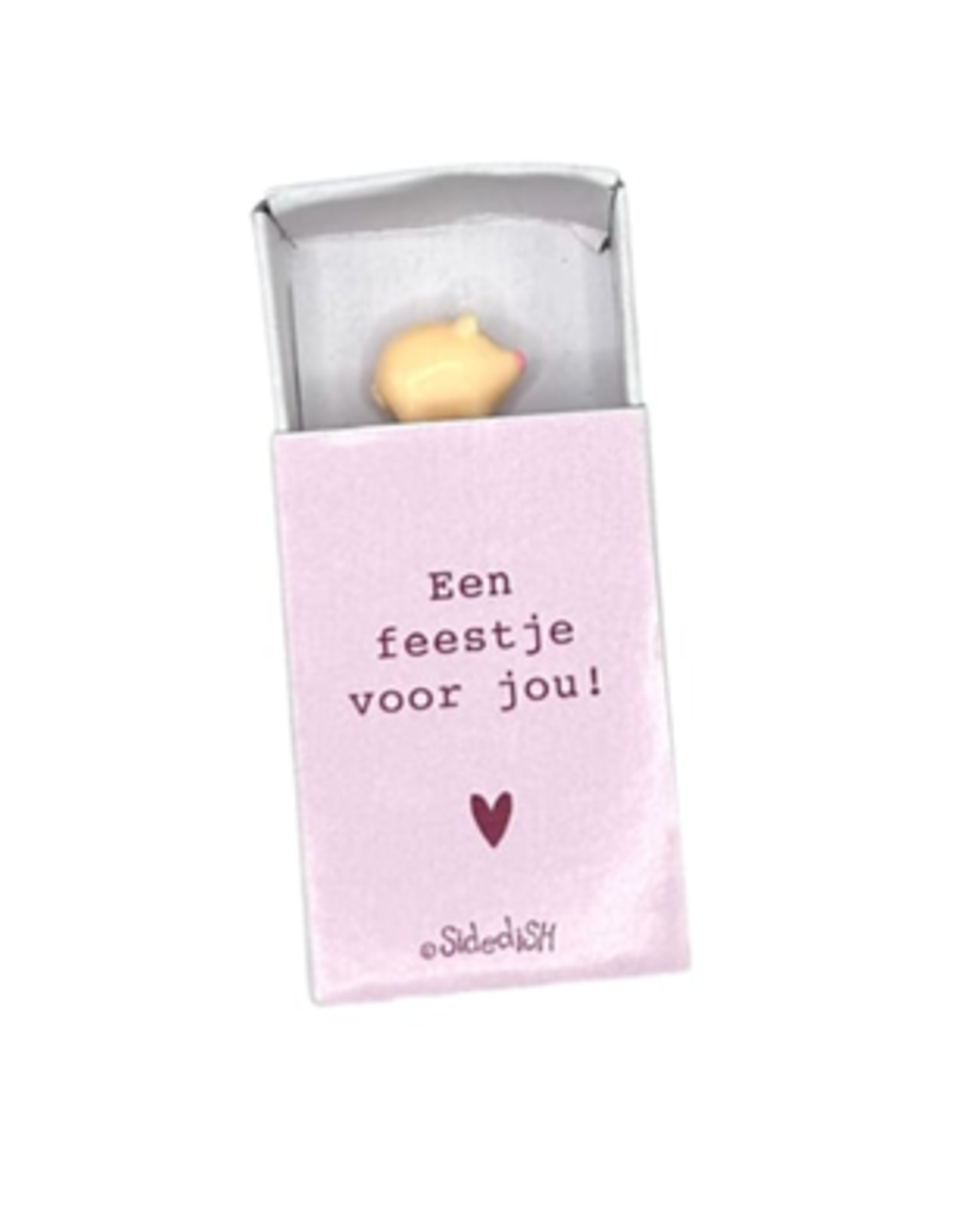 Cadeaudoosje "Een Feestje voor jou!" - Sidedish