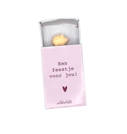 Cadeaudoosje "Een Feestje voor jou!" - Sidedish