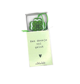 Cadeaudoosje "Een doosje vol Geluk" - Sidedish