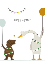 Happy Together - Wenskaart Frits
