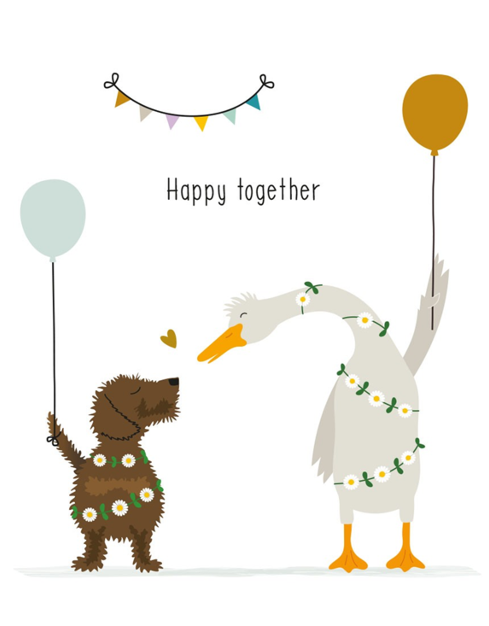 Happy Together - Wenskaart Frits