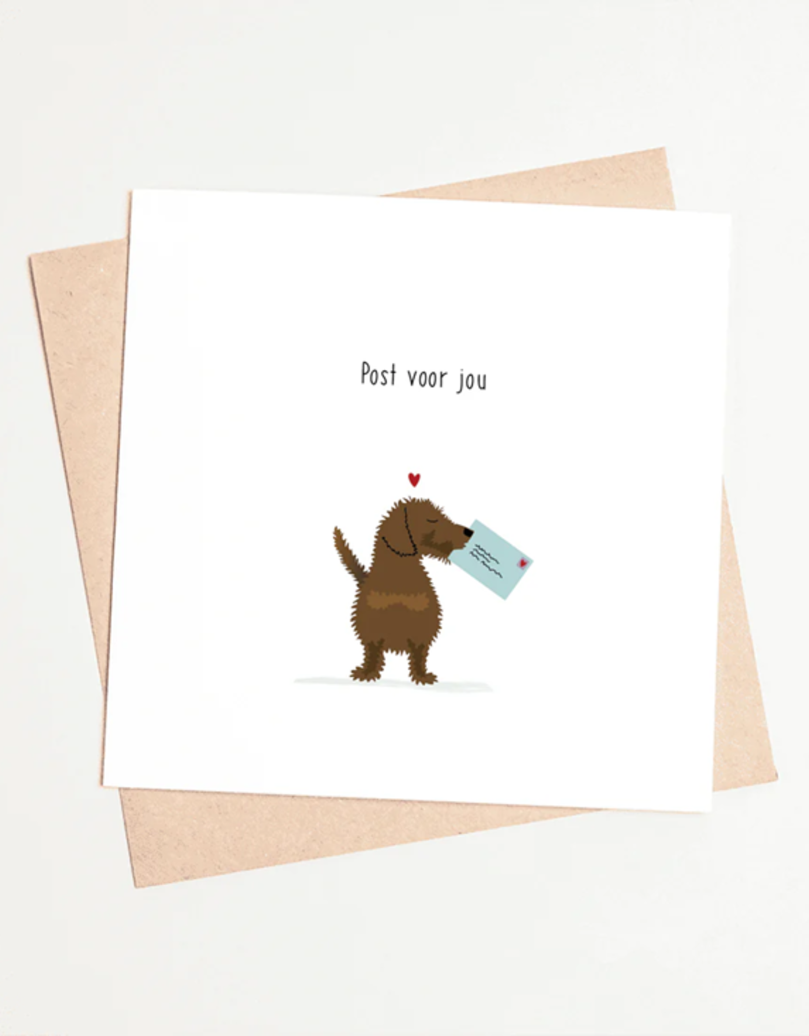 Post voor jou - Wenskaart Frits