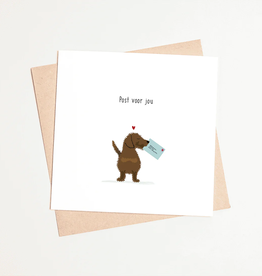 Post voor jou - Wenskaart Frits