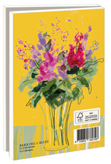 Kaartenmapje met env, klein: Atelier des fleurs, Ad van Bokhoven