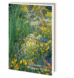 Kaartenmapje met env, groot: Flower Power, Modeste Herwig