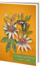 Kaartenmapje met env, groot: Flowers & Butterflies, Geertje Aalders