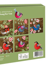Kaartenmapje met env, vierkant: A Song for You, Ada Breedveld