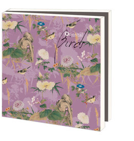 Kaartenmapje met env, vierkant: Oriental Birds, Chester Beatty