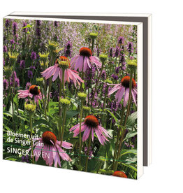 Kaartenmapje met env, vierkant: Tuin, Singer Laren