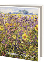 Kaartenmapje met env, vierkant: Summer landscape, Sonja Brussen