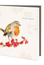 Kaartenmapje met env, vierkant: Birds & Blossoms, Michelle Dujardin