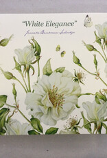 Kaartenmapje met env. vierkant: White Elegance, Janneke Brinkman-Salentijn