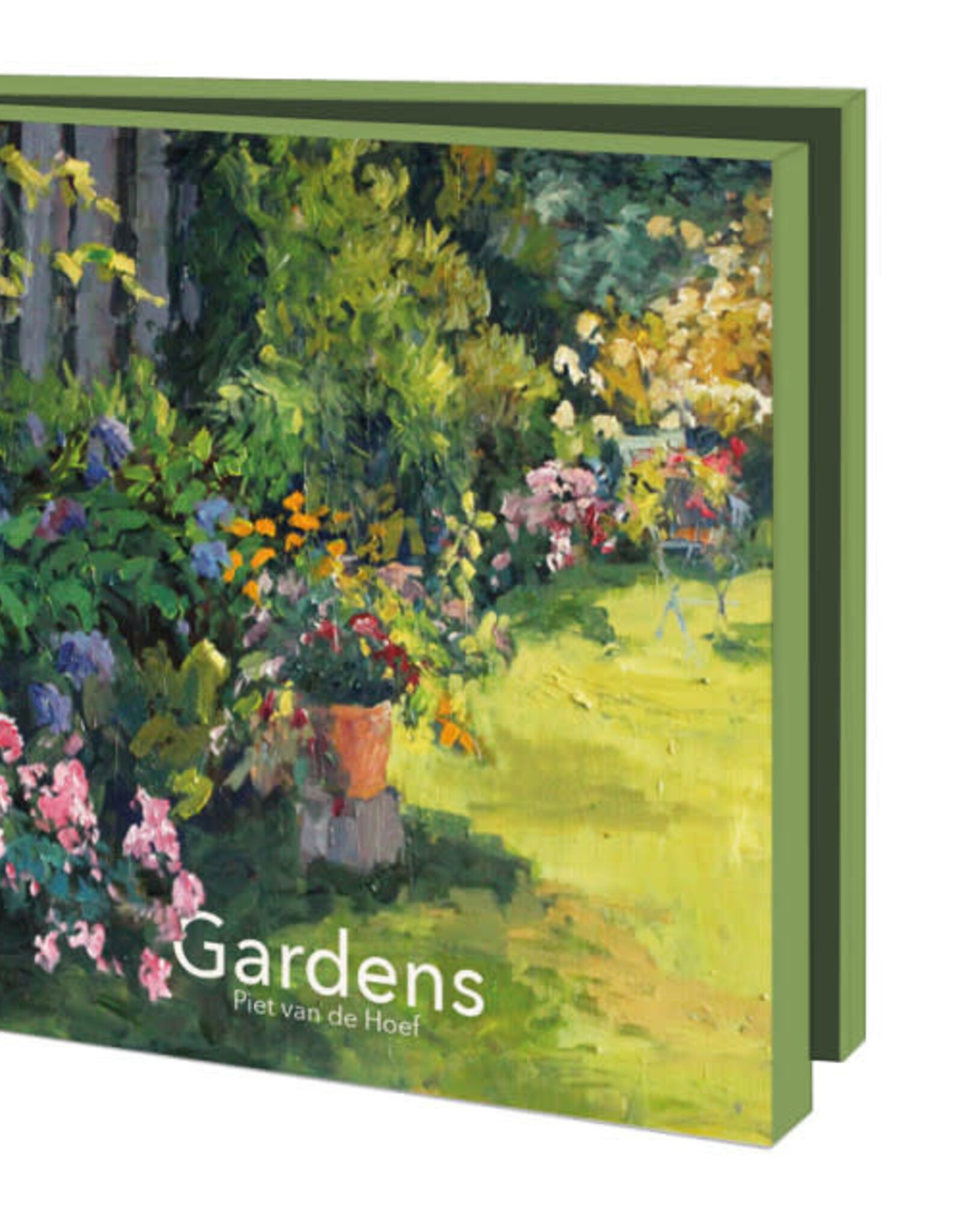 Kaartenmapje met env, vierkant: Gardens, Piet van de Hoef