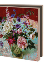 Kaartenmapje met env, vierkant: Mixed Flowers, Kenne Grégoire