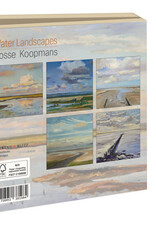 Kaartenmapje met env, vierkant: Water Landscapes, Gosse Koopmans
