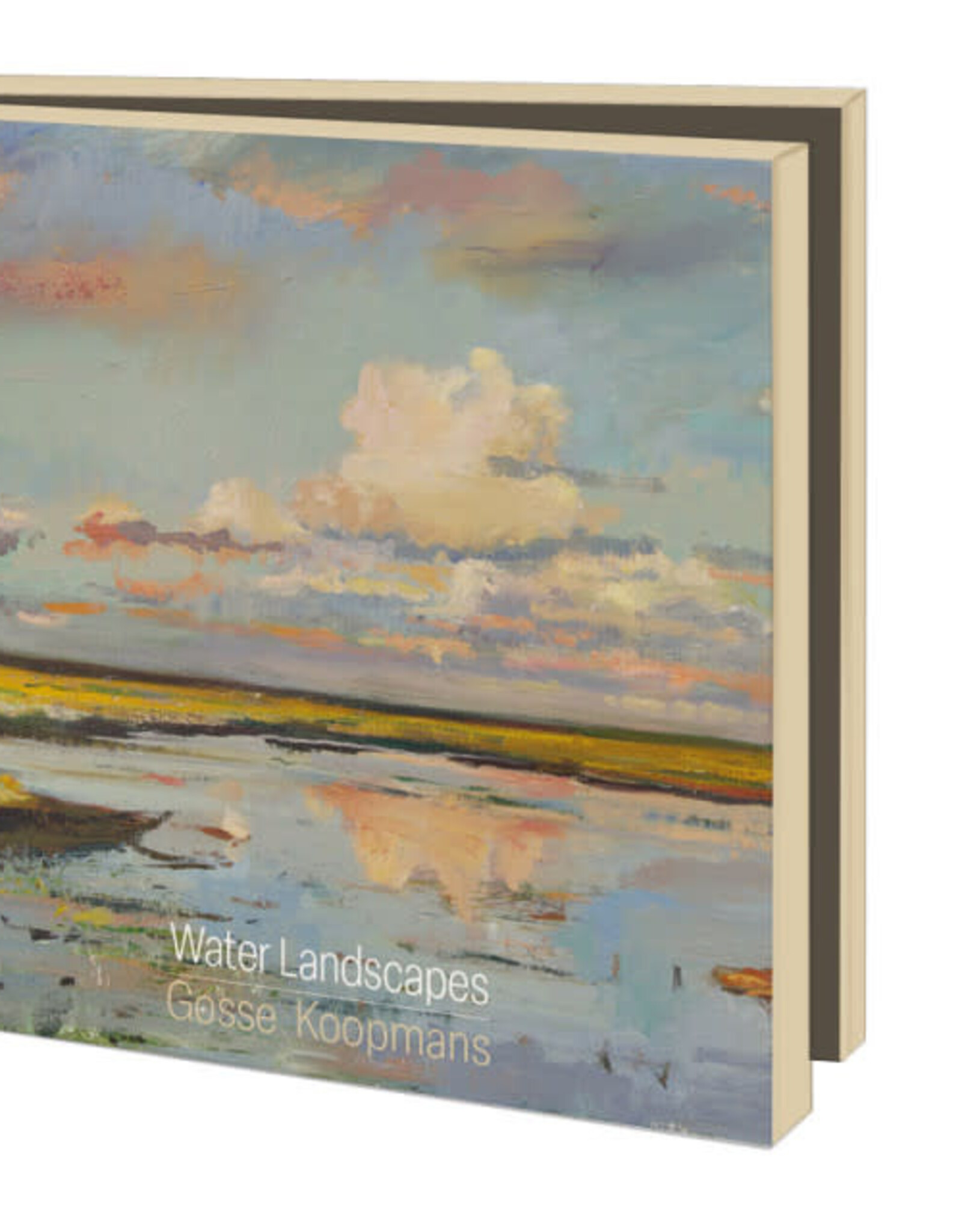 Kaartenmapje met env, vierkant: Water Landscapes, Gosse Koopmans
