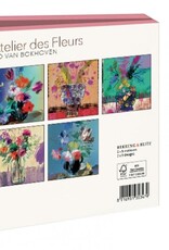 Kaartenmapje met env, vierkant: Ateliers des Fleurs, Ad van Bokhoven