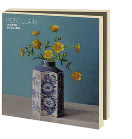 Kaartenmapje met env, vierkant: Porcelain, Ingrid Smuling