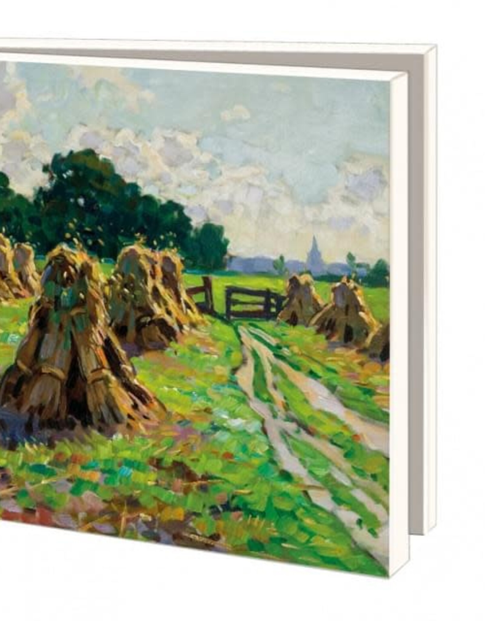 Kaartenmapje met env, vierkant: Noord-Veluws Museum