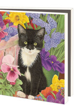 Kaartenmapje met env, vierkant: Franciens katten, Francien van Westering