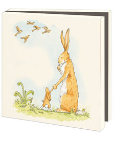 Kaartenmapje met env, vierkant: Guess How Much I Love You, Sam McBratney and Anita Jeram