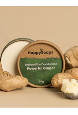 HappySoaps Deodorant Powerful Ginger 45gr - HappySoaps