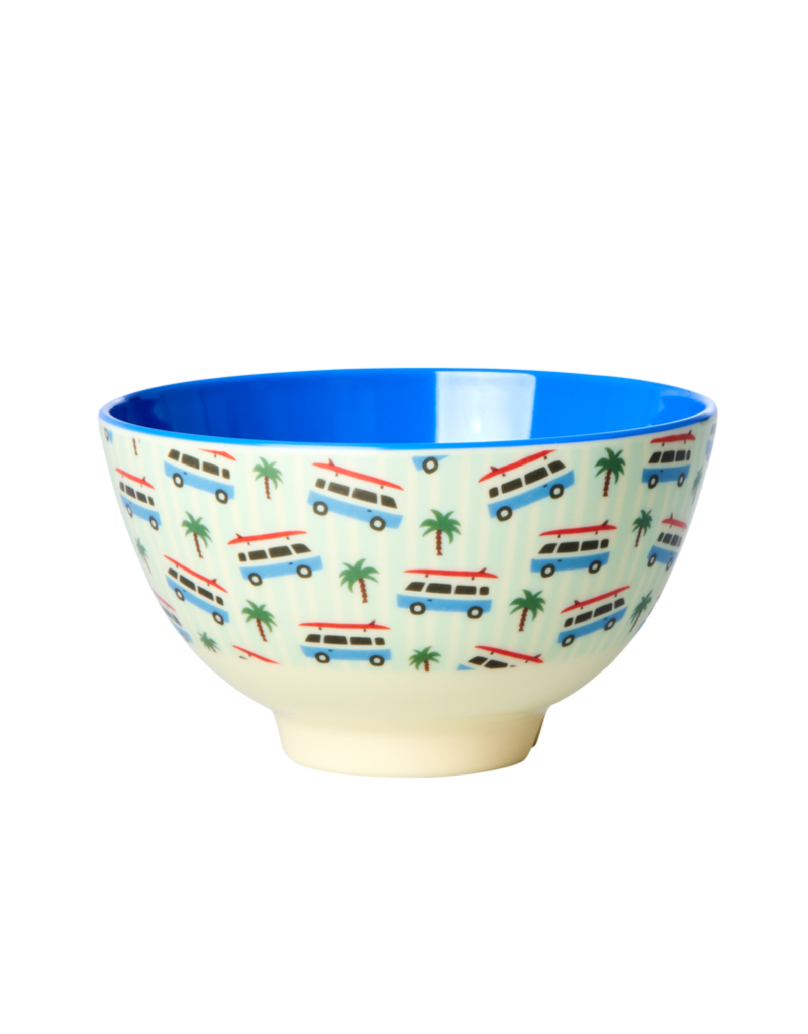 Rice Kom Melamine Small met Cars print - Rice