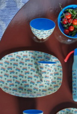 Rice Kom Melamine Small met Cars print - Rice