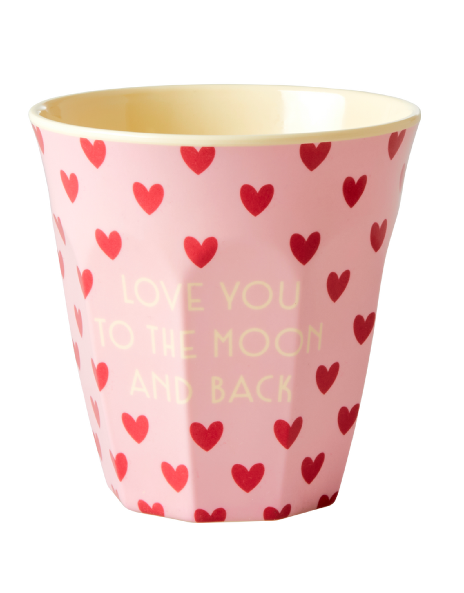 Rice Set Medium Melamine Bekers roze - Rice