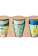 Rice Set Medium Melamine Bekers blauw - Rice