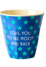 Rice Set Medium Melamine Bekers blauw - Rice