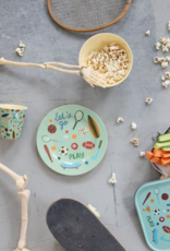 Rice Beker Melamine met Sports Print - Rice