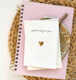 Pin "Jij hebt een hartje van goud" (incl envelop)