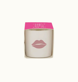 Zusss Geurkaarsje in wikkel "Kusje" wit/roze - Zusss