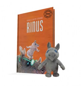Rinus (met knuffel) - Ingrid en Dieter Schubert