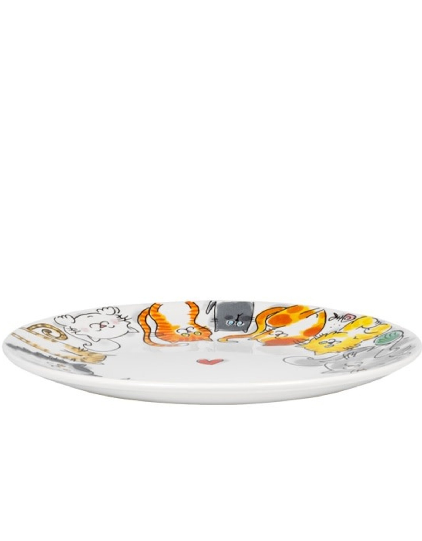 Blond Amsterdam Ontbijtbord Cat 22cm - Blond Amsterdam