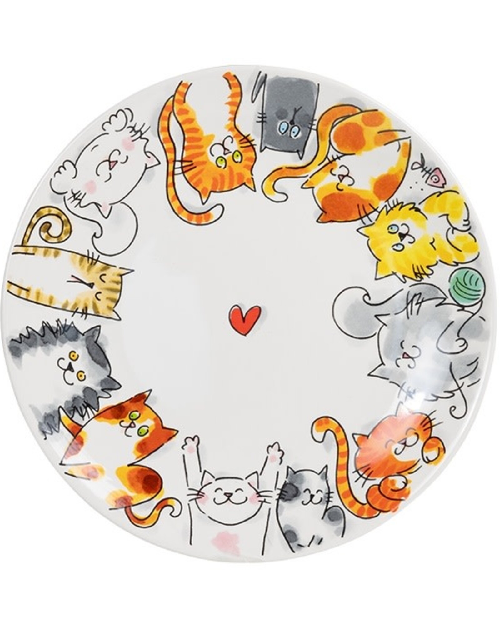 Blond Amsterdam Ontbijtbord Cat 22cm - Blond Amsterdam