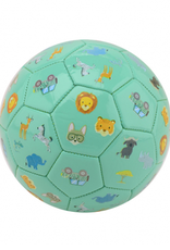 Bal 16cm Happy World van Kunst Leder groen