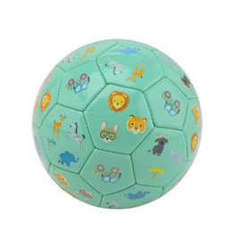 Bal 16cm Happy World van Kunst Leder groen