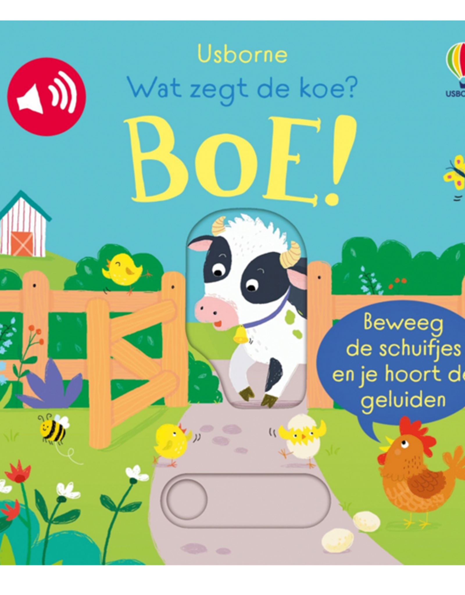 Wat zegt de Koe? Boe! - Usborne
