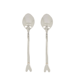 Zusss Set van 2 Lepels Hartje zilver - Zusss