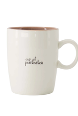 Zusss Theemok Cup of Positivitea wit/lila/zwart - Zusss