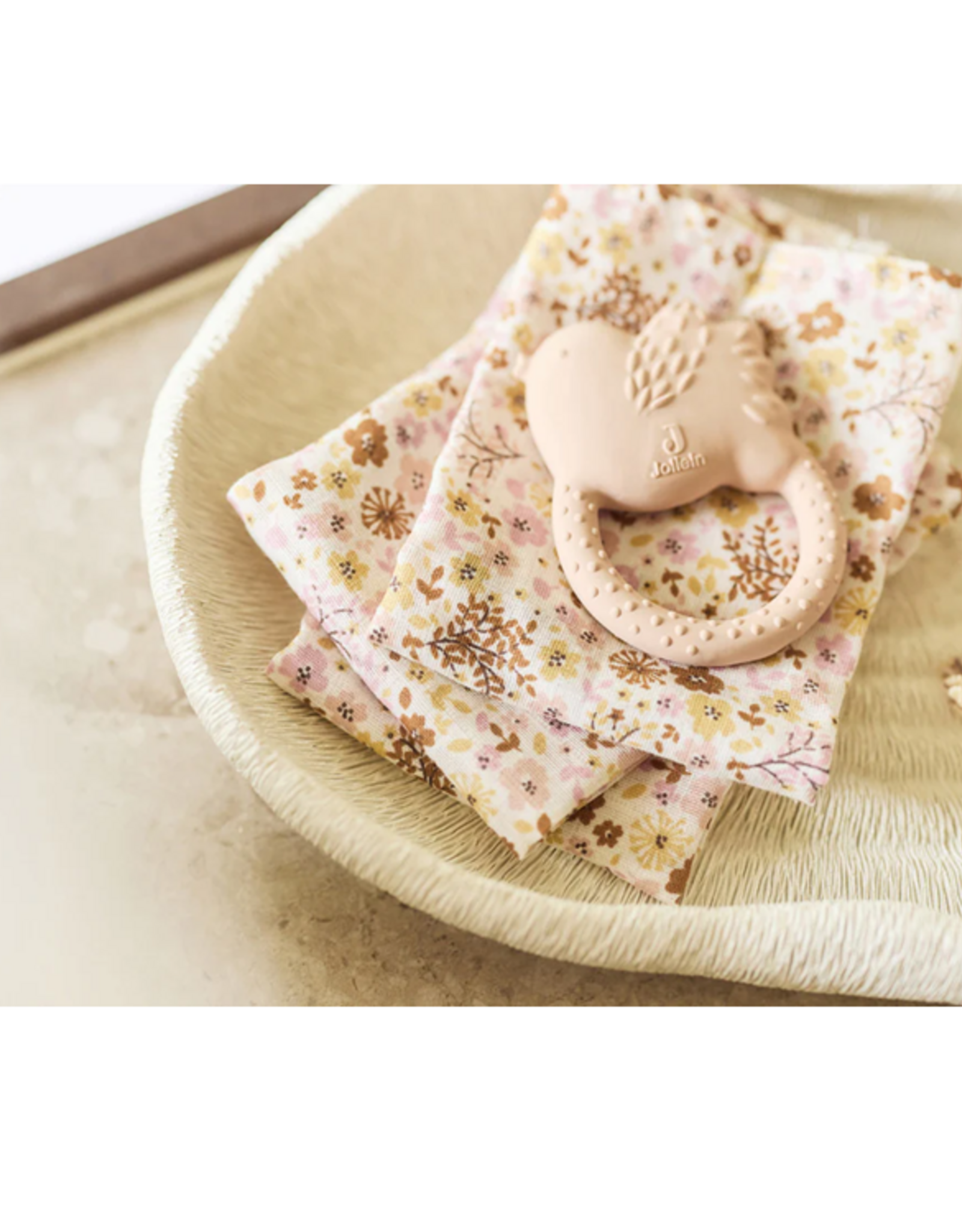 Jollein Hydrofiel Monddoekje 31x31cm Flower Fairies - Jollein