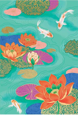 (Lotus Flowers) - Wenskaart Clare Maddicott (Lotus Flowers) - Wenskaart Clare Maddicott